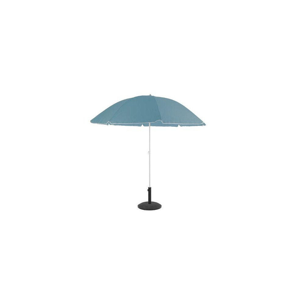 Parasol de plage - Ardea - 240 x 220 cm - Bleu orage