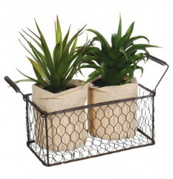 aloe vera - Plante artificielle - Lot de 2