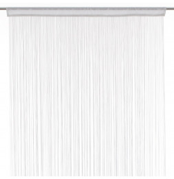 Rideau fils largeur 90 cm - Blanc