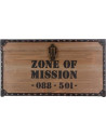 Malle de rangement rectangulaire - Factory - Lot de 4 - Marron