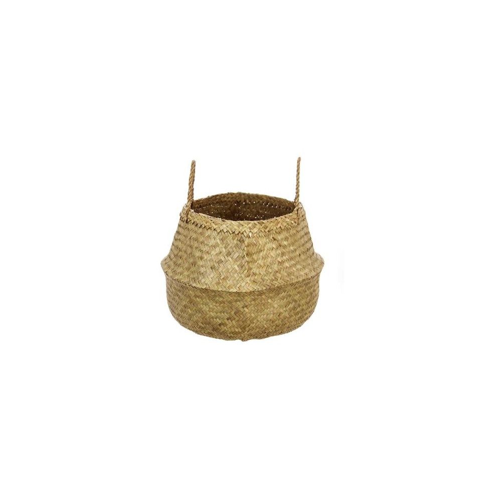 Panier en osier pliable - D 40 x H 40 cm