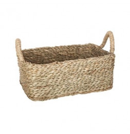 Panier en osier rectangulaire - Lot de 3