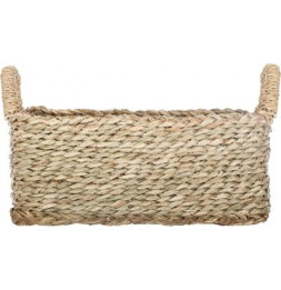 Panier en osier rectangulaire - Lot de 3