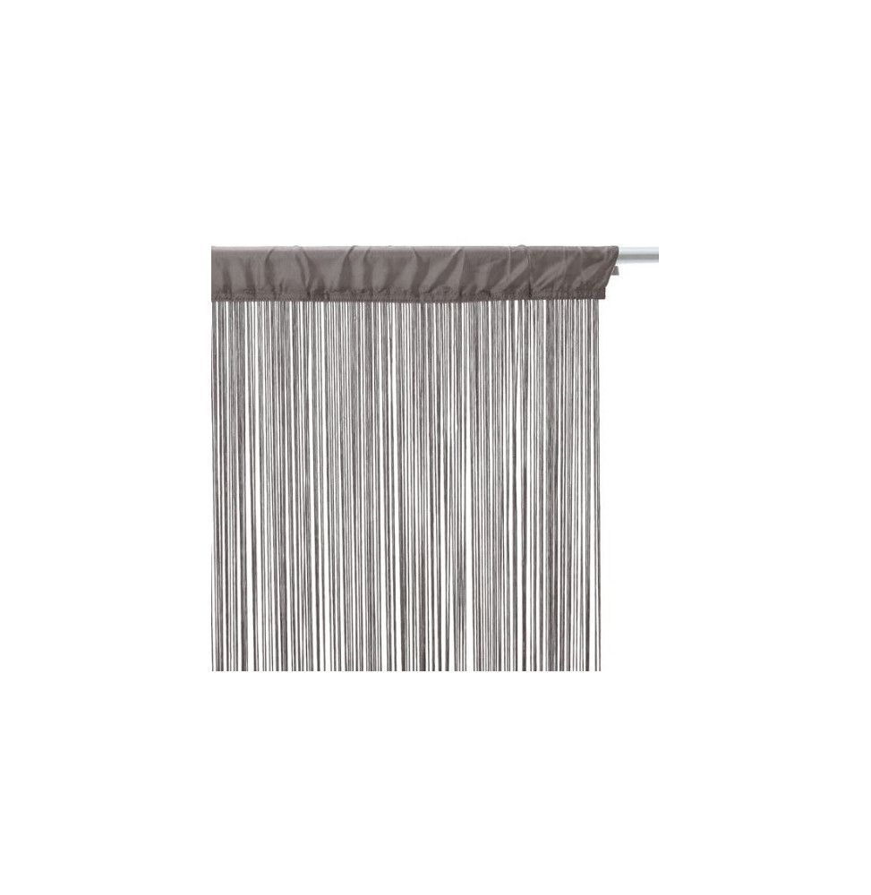 Rideau fils largeur 120 x 240 cm - Gris