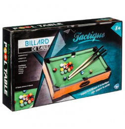 Billard de table - Mini jeu en bois - Jeu de groupe