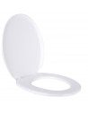 Abattant de toilette - L 45 x l 36 cm - Blanc