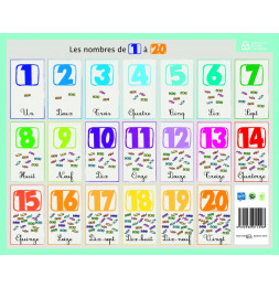 Fiche mémo souple Maternelle - L 20,5 x l 26,5 cm
