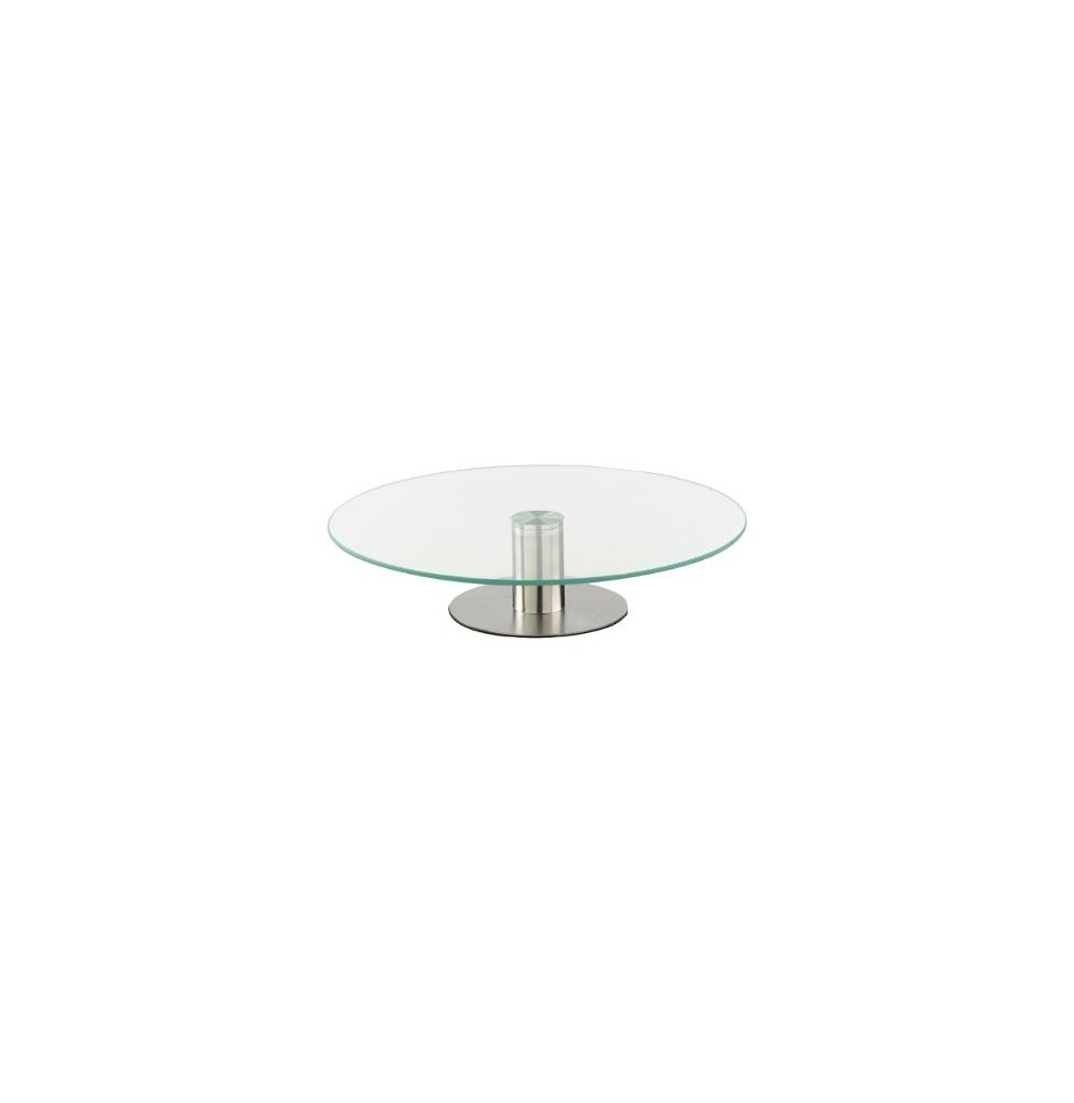 Plateau tournant en verre - D 30 cm