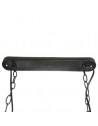 Suspension en métal à 3 têtes - L 105,8 x l 27 x H 64,4 cm - Gris