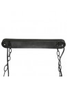 Suspension en métal à 3 têtes - L 105,8 x l 27 x H 64,4 cm - Gris