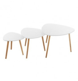 Lot de 3 tables à café -...