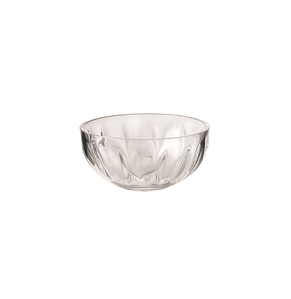 Saladier 30 cm - Guzzini - Transparent aspect verre soufflé
