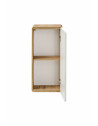 Armoire de salle de bain Archipel White - 35 x 32 x 68 cm - Meuble bas mural