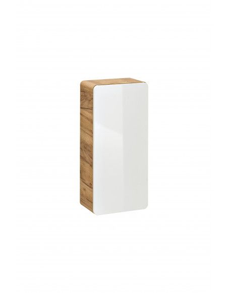 Armoire de salle de bain Archipel White - 35 x 32 x 68 cm - Meuble bas mural