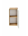 Armoire de salle de bain Archipel White - 35 x 20 x 75 cm - Meuble haut mural