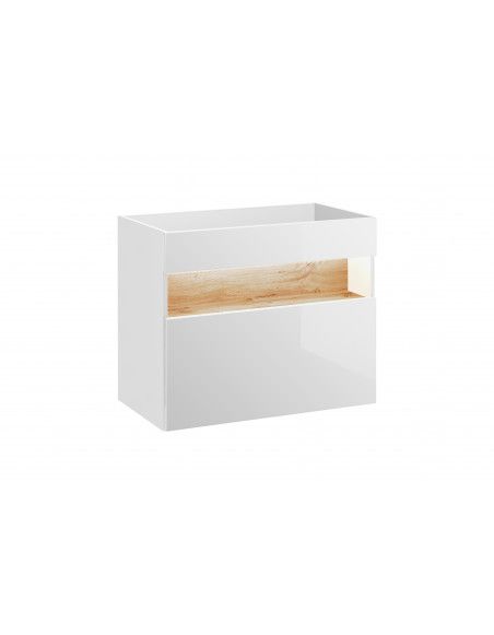 Meuble sous vasque - 79 x 45 x 67 cm - Bahama White