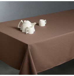 Nappe anti taches rectangulaire 150 x 300 cm - Taupe