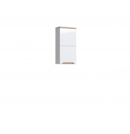 Armoire de salle de bain Cintra White - 35 x 20 x 75 cm - Rangement haut mural