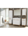 Meuble sous vasque - 80 x 45 x 85 cm - Cintra White