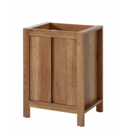 Meuble sous vasque - 60 x 46 x 79 cm - Typical oak