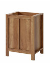 Meuble sous vasque - 60 x 46 x 79 cm - Typical oak