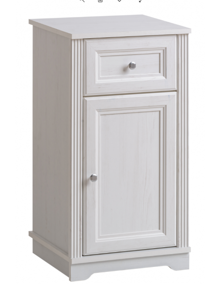 Armoire de salle de bain Palace White - 43 x 40 x 81 cm - Rangement