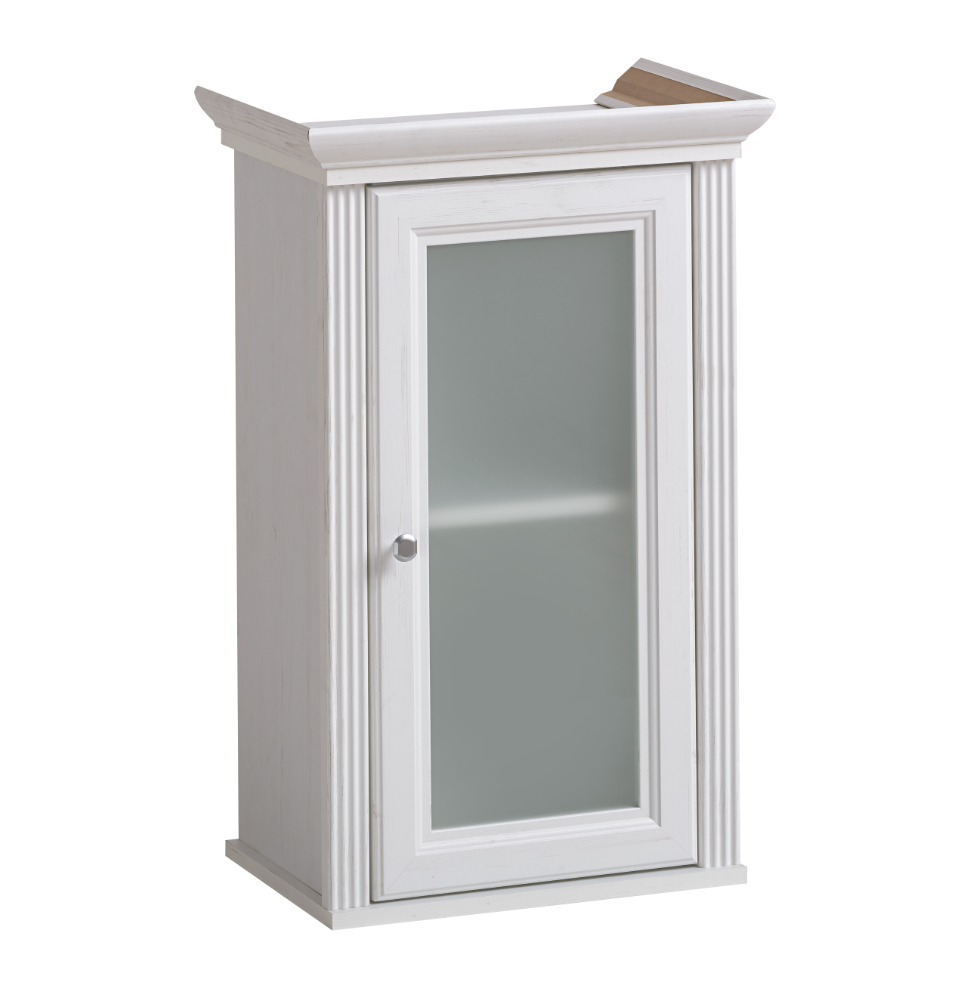 Armoire de salle de bain Palace White - 48 x 32 x 76 cm - Rangement