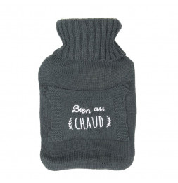 Bouillotte 1 L avec poche -...