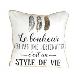 Coussin déhoussable avec...