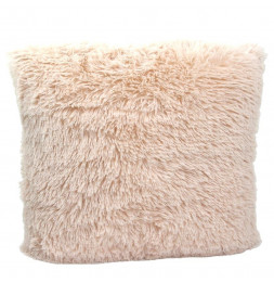 Coussin avec poils doux -...