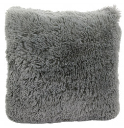 Coussin avec poils doux -...