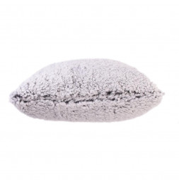 Coussin doux - 40 x 40 cm - Gris