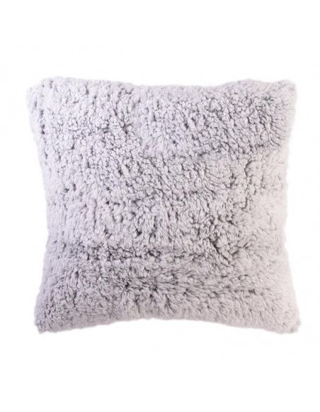 Coussin doux - 40 x 40 cm - Gris