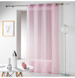 Panneau à oeillets Telma - L 280 x l 140 cm - Rose