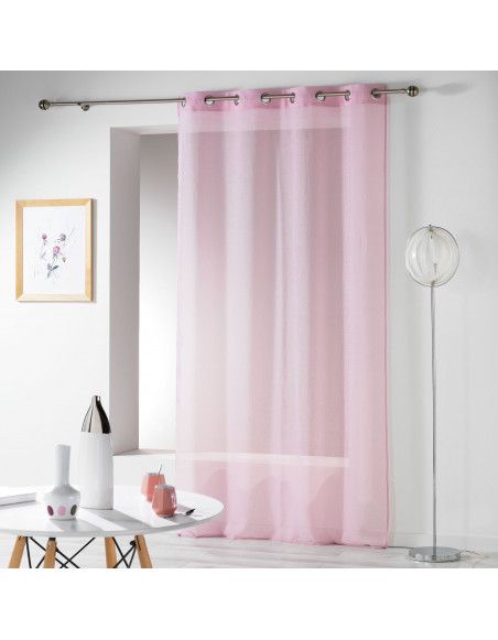 Panneau à oeillets Telma - L 280 x l 140 cm - Rose