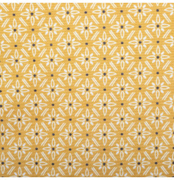 Nappe anti-tâches - Imprimé paty - 140 x 240 cm - Jaune