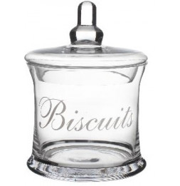 Bonbonnière en verre - Boîte à biscuits - Cuisine