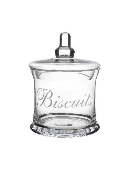 Bonbonnière en verre - Boîte à biscuits - Cuisine