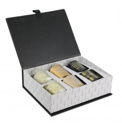 Coffret de 6 bougies -...