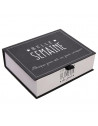 Coffret bougies - Jours de la semaine - 6 bougies - Noir et blanc