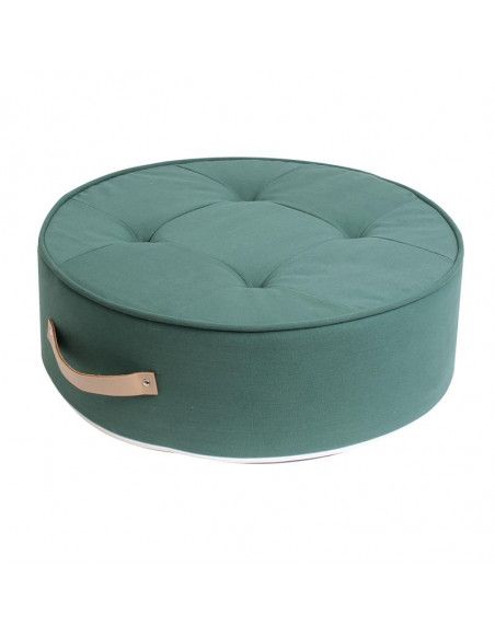 Coussin de sol rond - D 50 cm - Vert