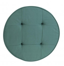 Coussin de sol rond - D 50 cm - Vert