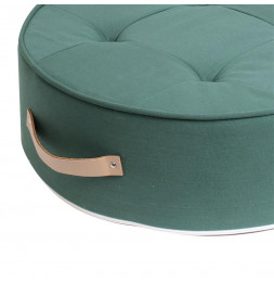 Coussin de sol rond - D 50 cm - Vert