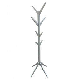 Porte manteaux en forme d'arbre - H 178 cm - Bois - Gris