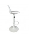 Lot de 2 chaises de bar - Isak - H 104 cm - Blanc