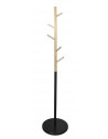Porte manteaux - Miko - D 30 x H 180 cm - Noir