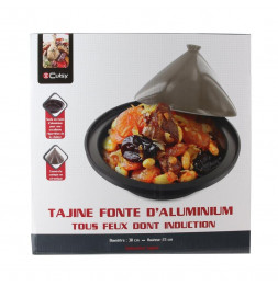 Tajine en fonte d'aluminium - Tous feux dont induction