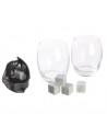 Coffret à whisky - 2 verres et 8 pierres
