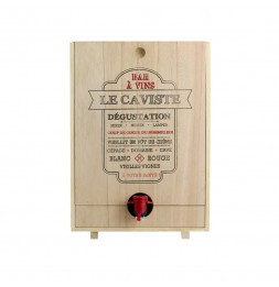 Distributeur de vin en bois - 5 Litres - Modèles aléatoires 