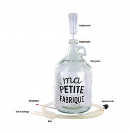 Kit de fabrique à bière - 3,7 L - Verre